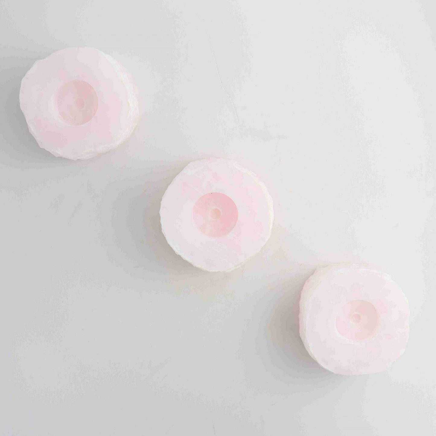 Pink Calcite Candle Holder *imperfect* - Expert Wholesale and Supplier of Wholesale Crystals & Bulk Gemstones, ["Accessories","Calcite","close_70"]