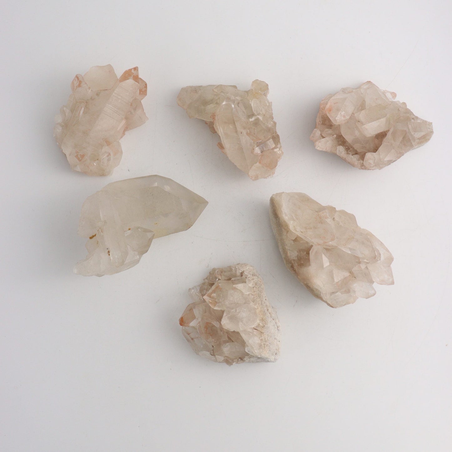 Pink Lemurian Clusters - Expert Wholesale and Supplier of Wholesale Crystals & Bulk Gemstones, ["Brazil","Clusters","Lemurian"]
