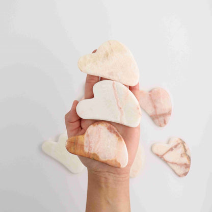 ONE Pink Onyx Gua Sha - Expert Wholesale and Supplier of Wholesale Crystals & Bulk Gemstones, ["Accessories","Gua Sha","Mexico","Onyx"]
