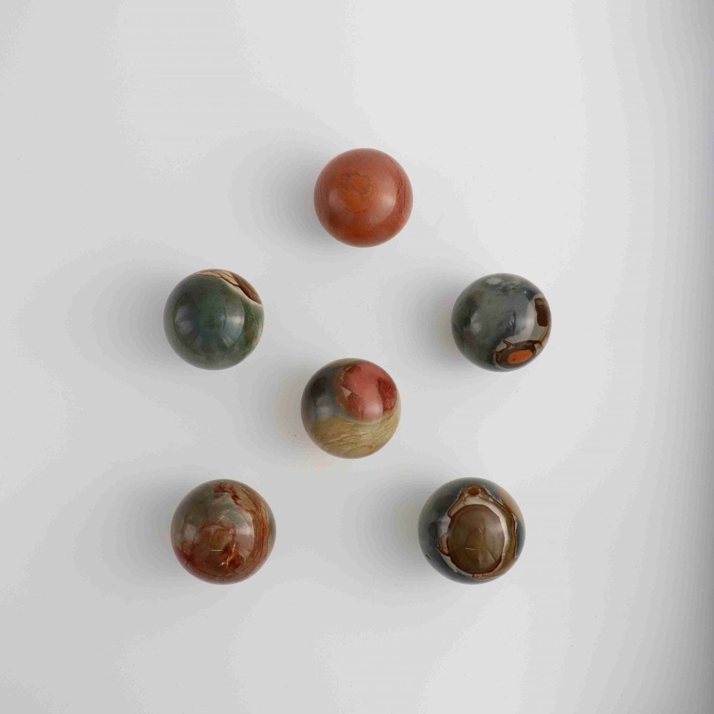 Polychrome Jasper Spheres - Expert Wholesale and Supplier of Wholesale Crystals & Bulk Gemstones, ["Madagascar","Spheres"]
