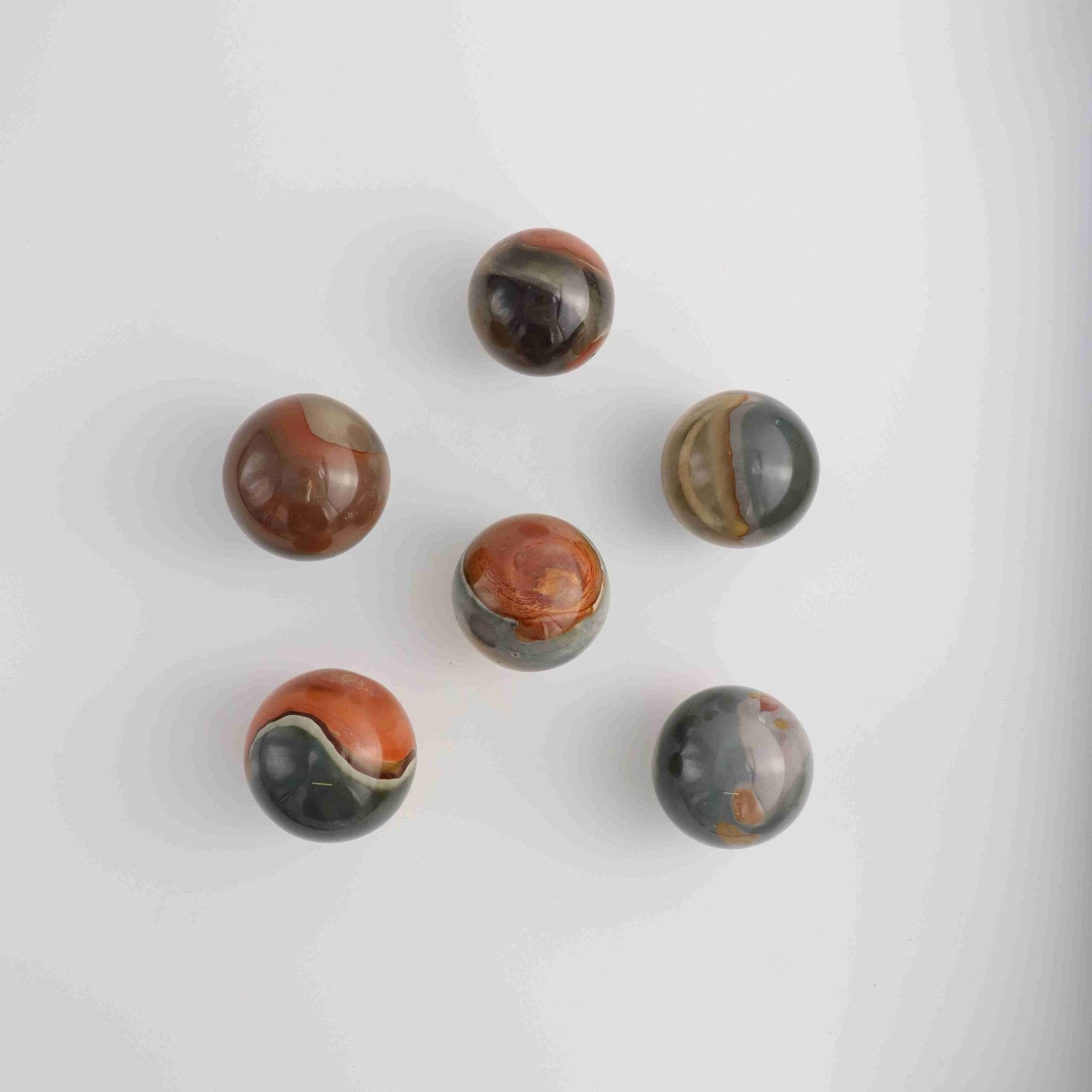 Polychrome Jasper Spheres - Expert Wholesale and Supplier of Wholesale Crystals & Bulk Gemstones, ["Madagascar","Spheres"]