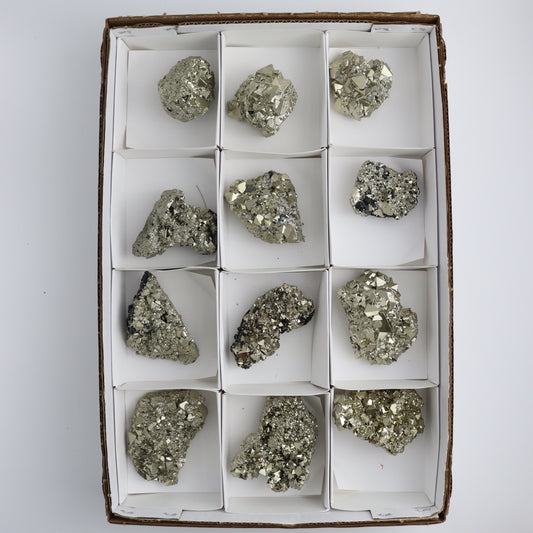 Pyrite Clusters Flat - Mi Esperanza Minerals