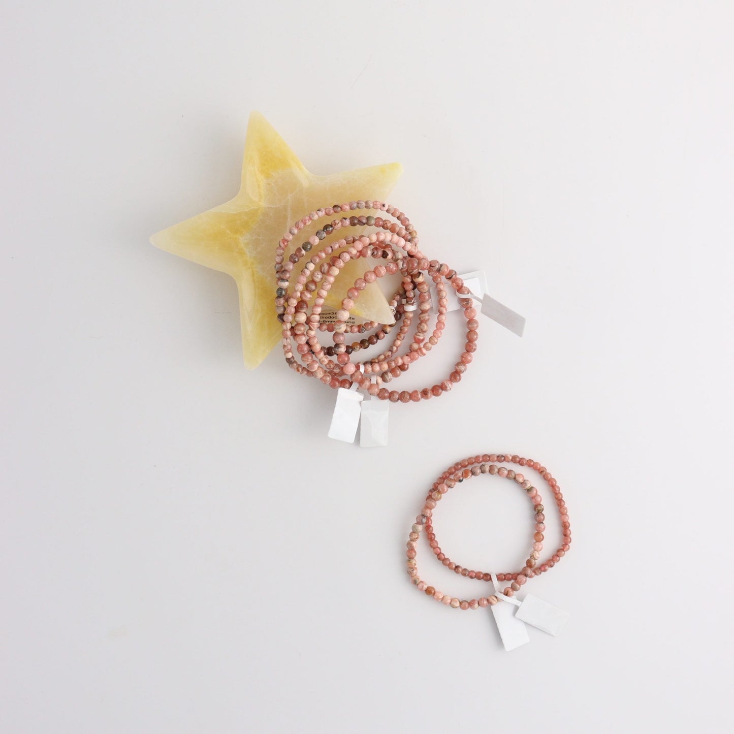 Rhodochrosite Bracelets Set of 10 - Expert Wholesale and Supplier of Wholesale Crystals & Bulk Gemstones, ["Bracelet","bracelets","Jewelry","Rhodochrosite"]