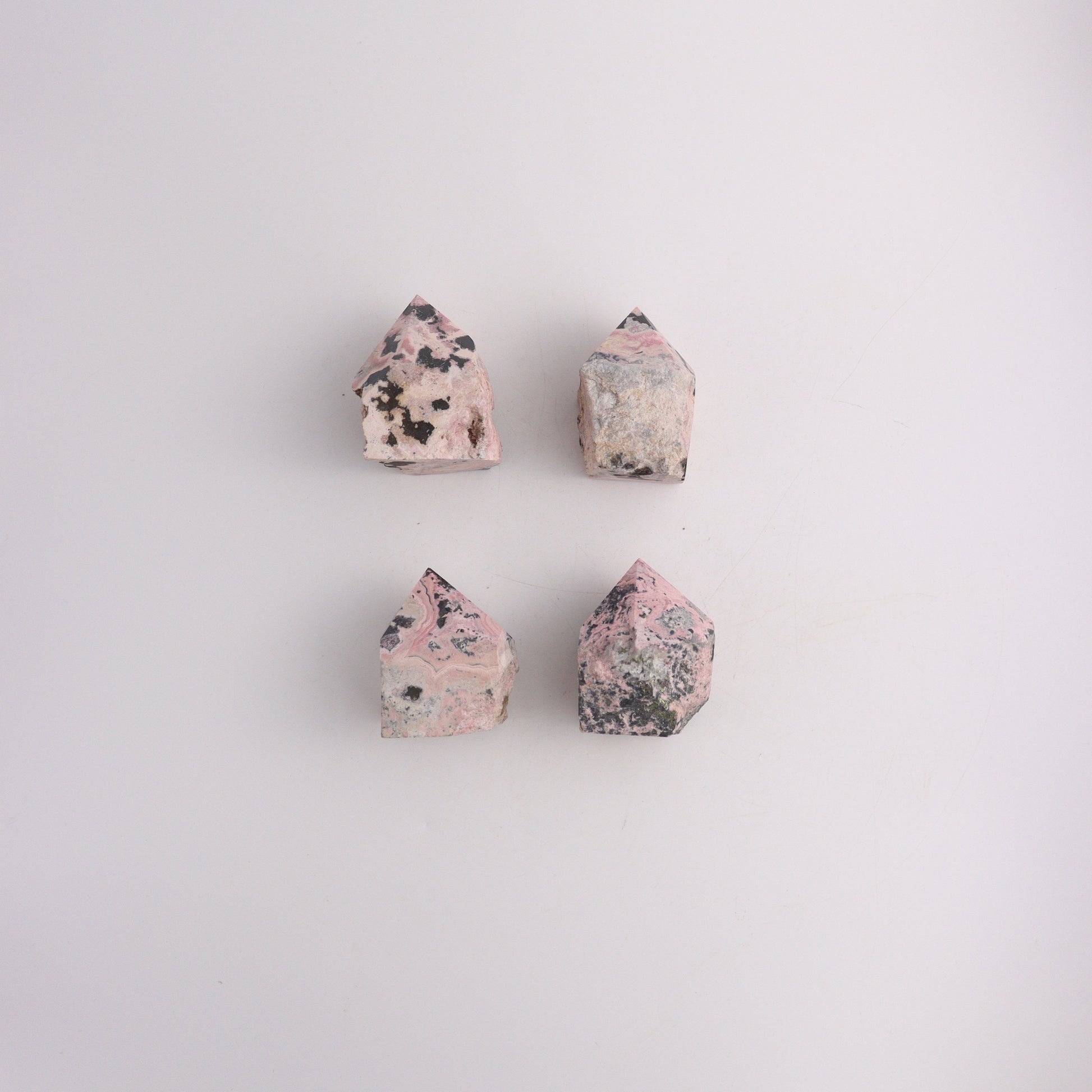 Rhodonite Polished Tip - Expert Wholesale and Supplier of Wholesale Crystals & Bulk Gemstones, ["Peru","Polished Tip"]