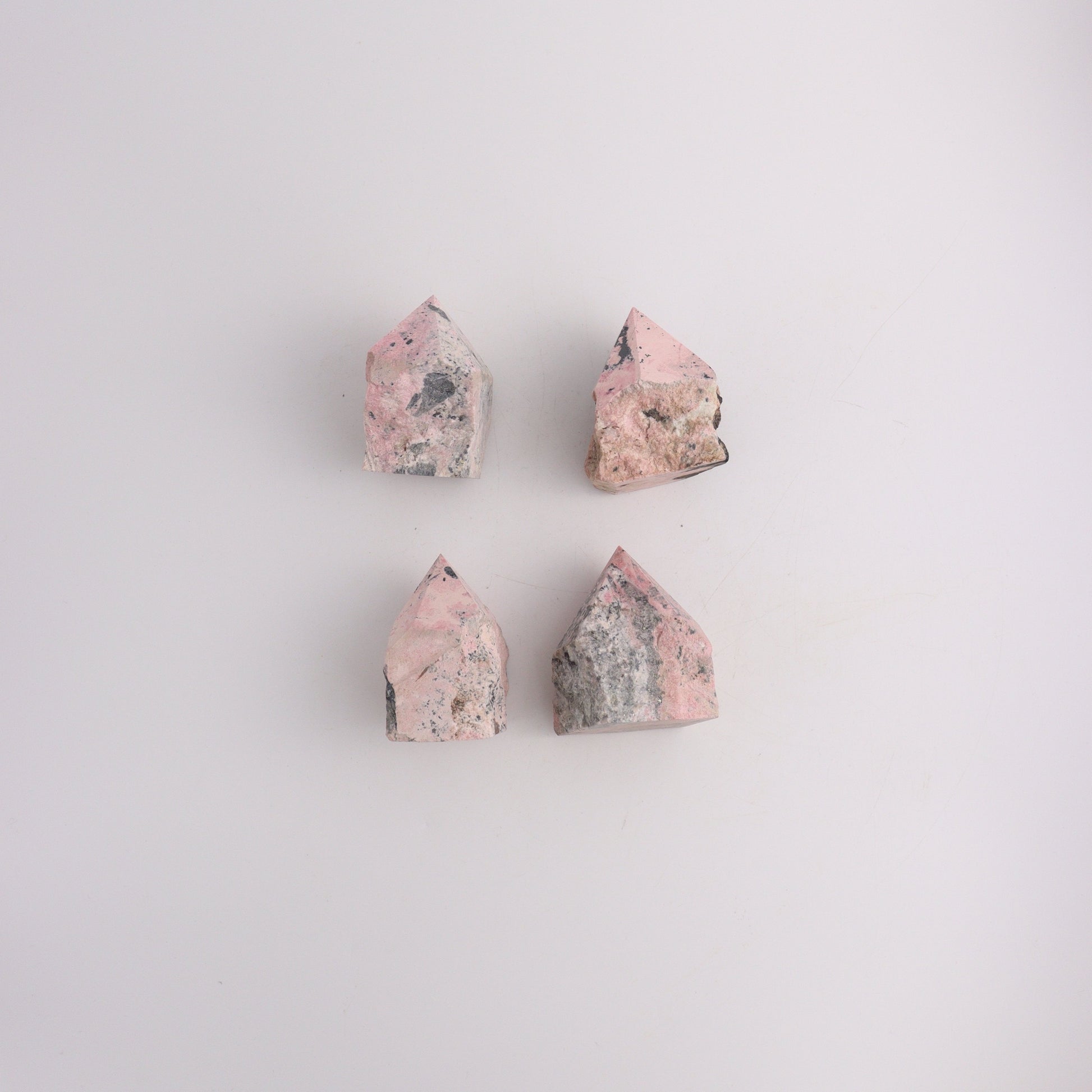 Rhodonite Polished Tip - Expert Wholesale and Supplier of Wholesale Crystals & Bulk Gemstones, ["Peru","Polished Tip"]