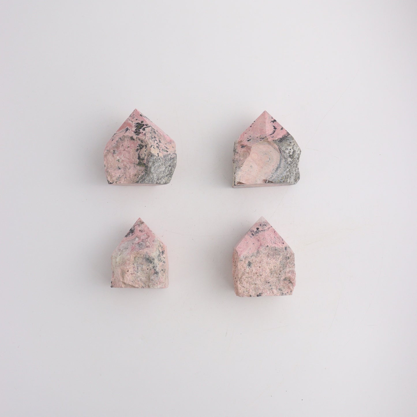 Rhodonite Top Polish - Expert Wholesale and Supplier of Wholesale Crystals & Bulk Gemstones, ["Peru","Polished Tip"]
