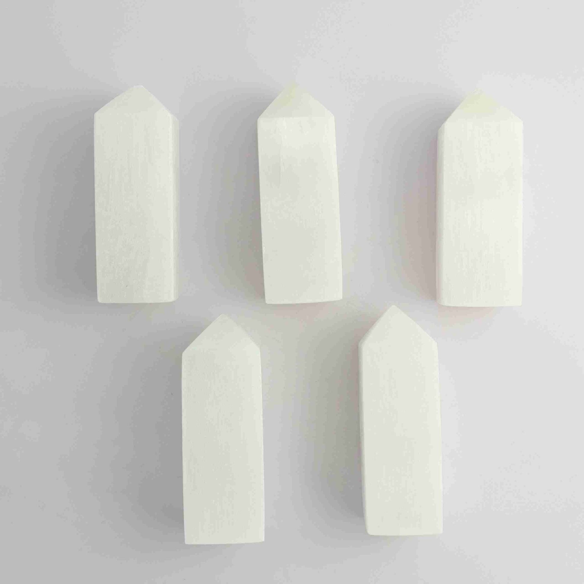 Selenite Square Tower - Expert Wholesale and Supplier of Wholesale Crystals & Bulk Gemstones, ["Morocco","Selenite","Towers"]