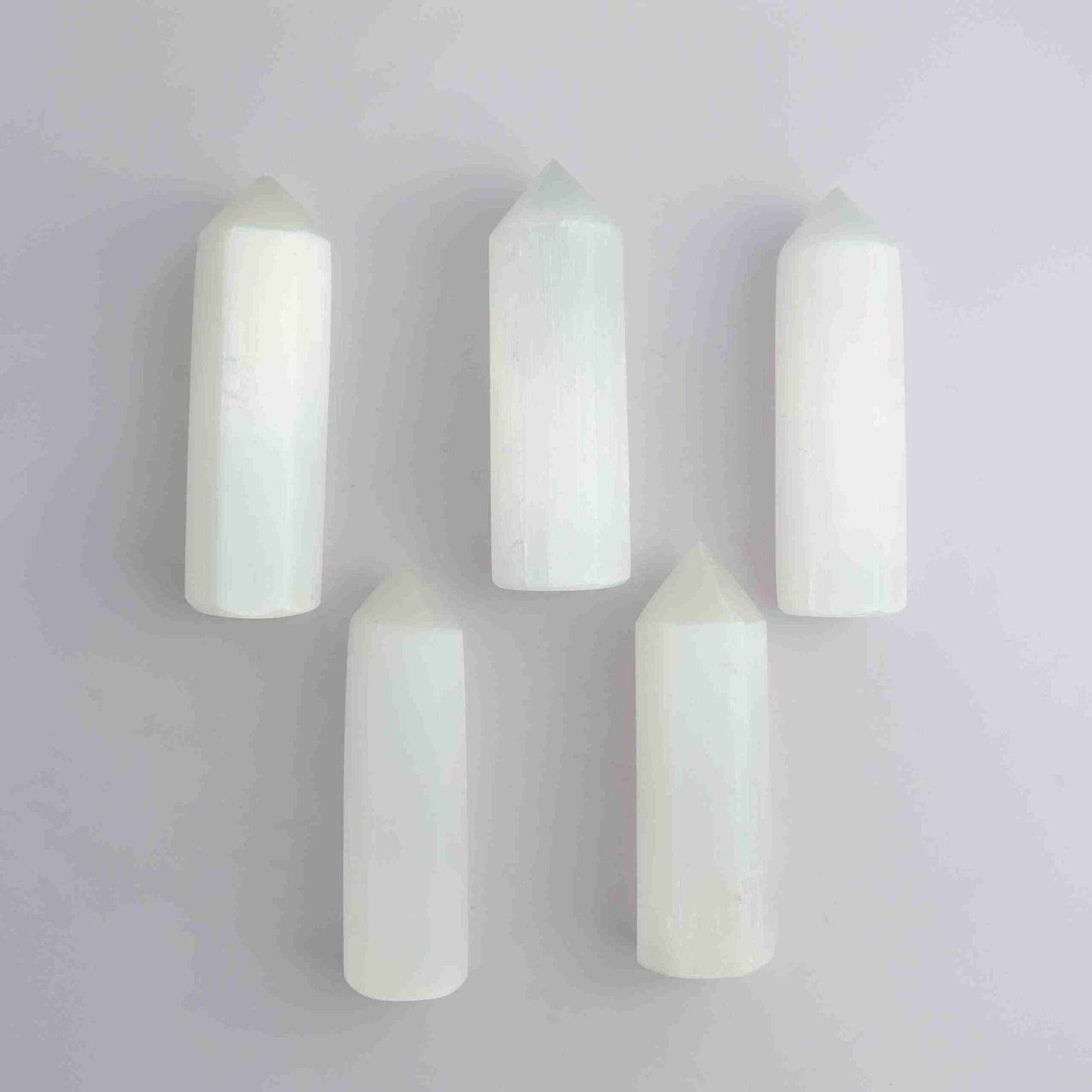 Selenite Satin Spar Polished Tower - Expert Wholesale and Supplier of Wholesale Crystals & Bulk Gemstones, ["Morocco","Selenite","Towers"]