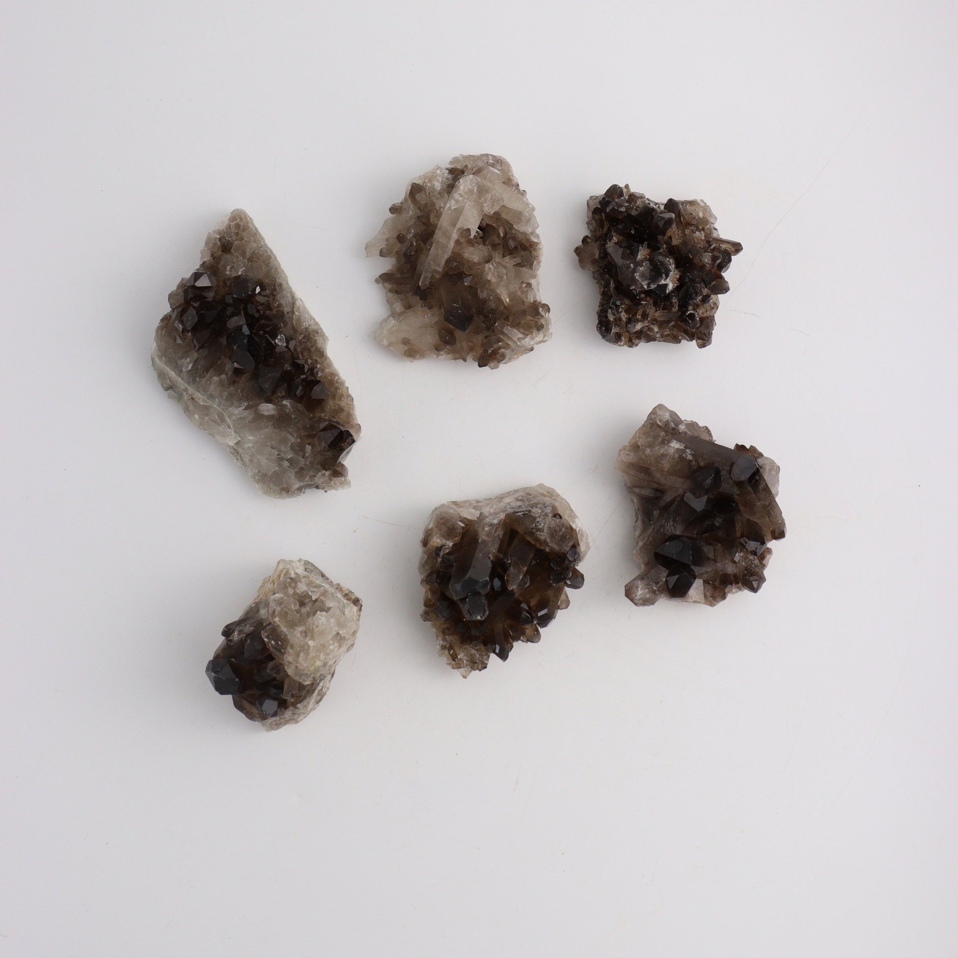 Smoky Quartz Clusters - Expert Wholesale and Supplier of Wholesale Crystals & Bulk Gemstones, ["Brazil","Clusters","Quartz","Smoky Quartz"]