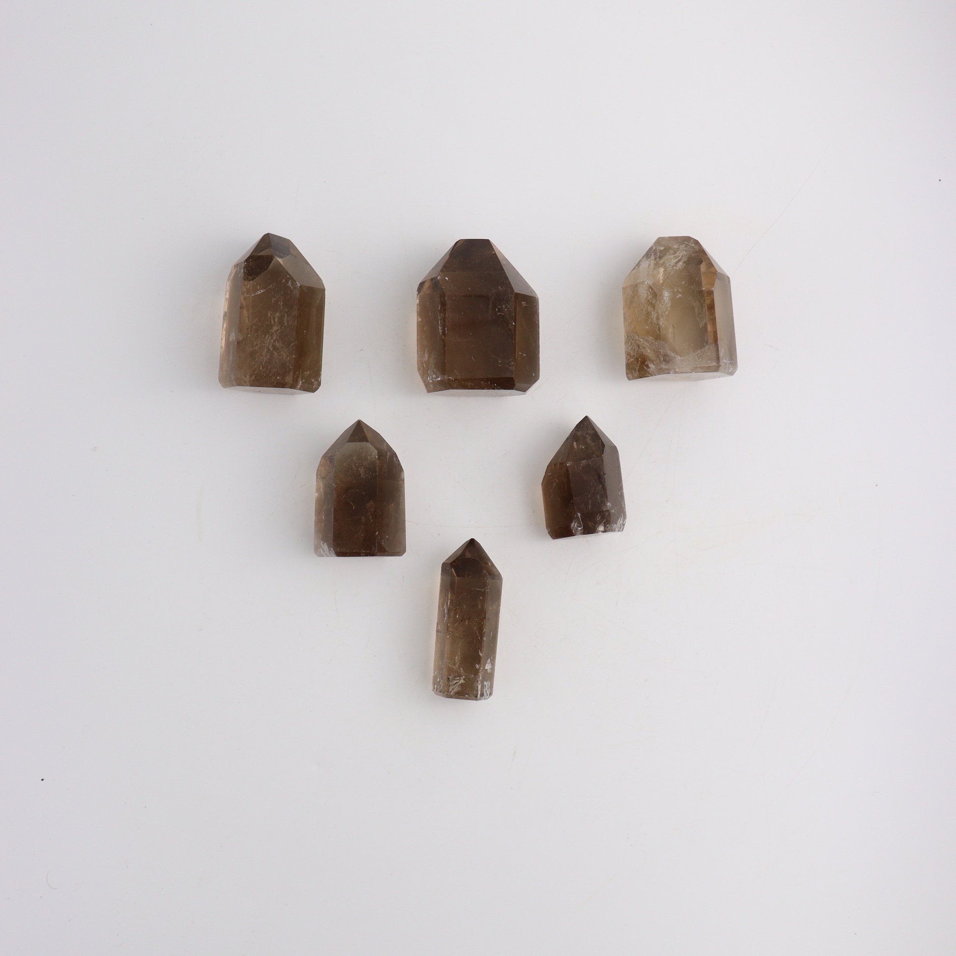 Smoky Quartz Towers - Expert Wholesale and Supplier of Wholesale Crystals & Bulk Gemstones, ["Brazil","Quartz","Smoky Quartz","Towers"]