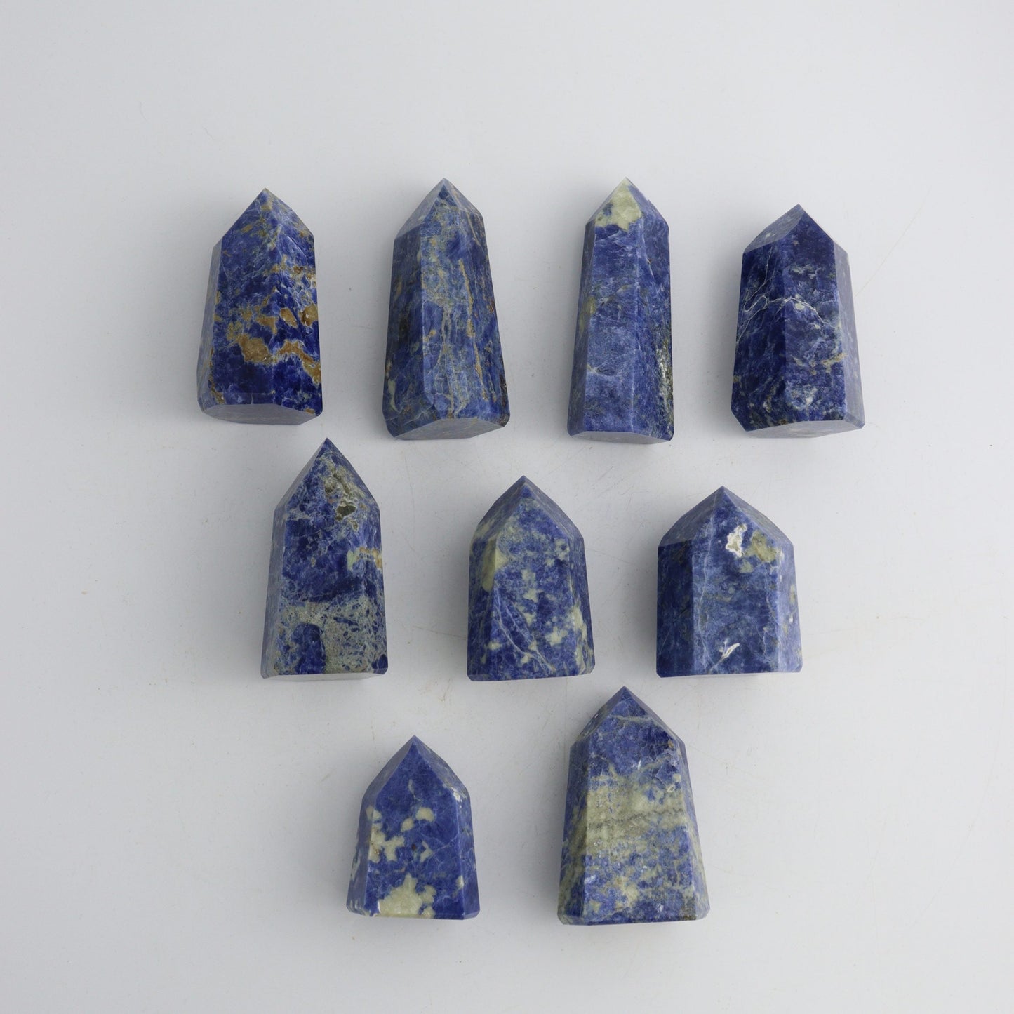 Sodalite Towers - Expert Wholesale and Supplier of Wholesale Crystals & Bulk Gemstones, ["Brazil","Sodalite","Towers"]