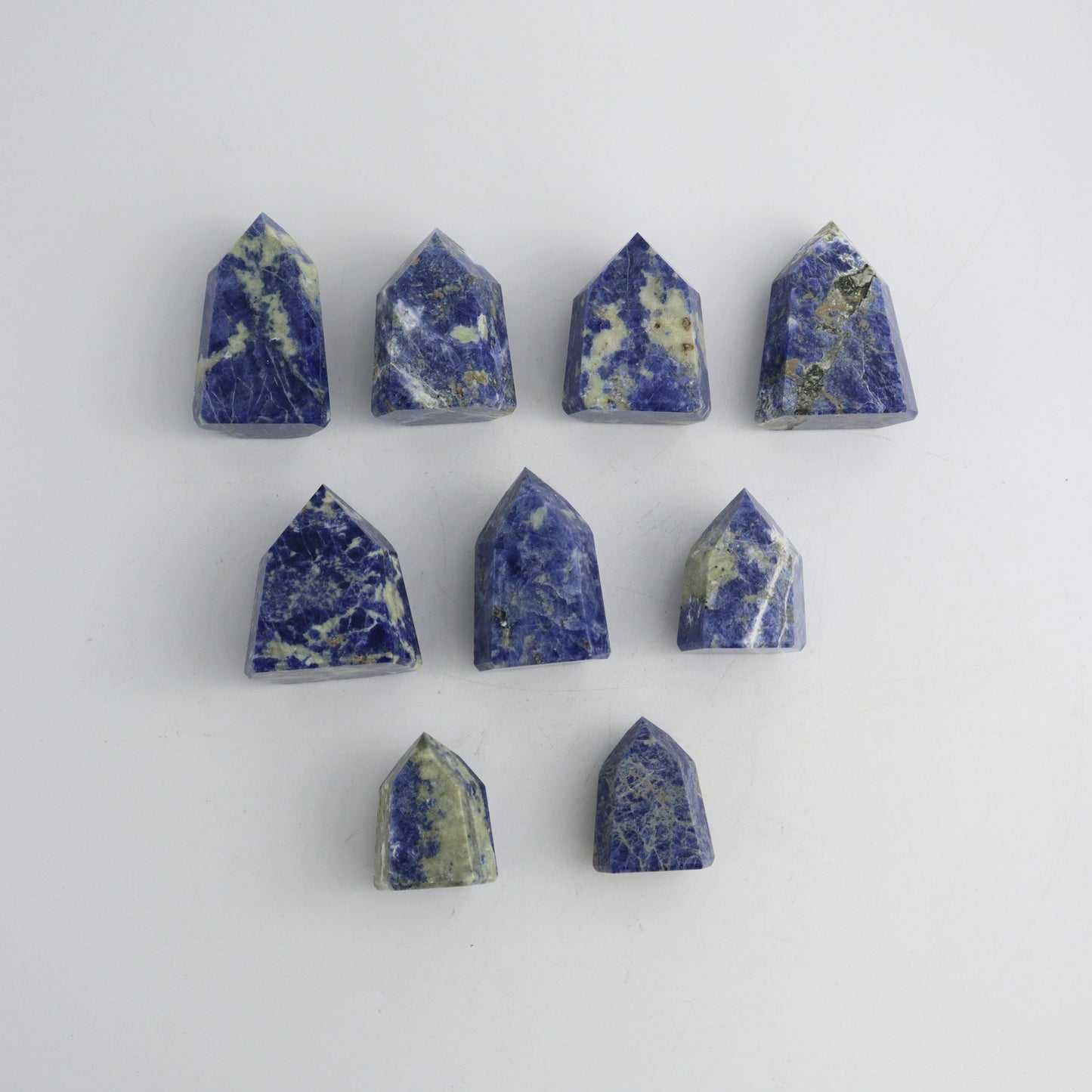 Sodalite Towers - Expert Wholesale and Supplier of Wholesale Crystals & Bulk Gemstones, ["Brazil","Sodalite","Towers"]