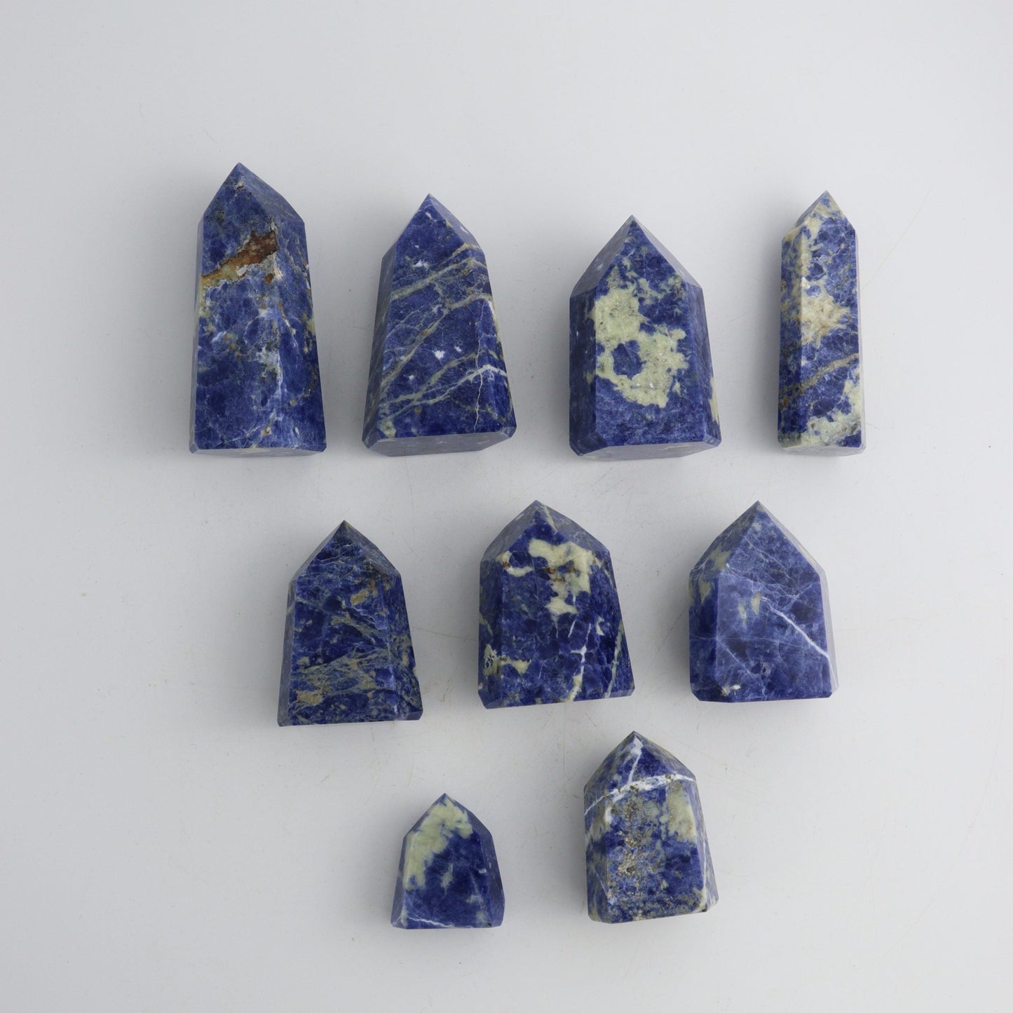 Sodalite Towers - Expert Wholesale and Supplier of Wholesale Crystals & Bulk Gemstones, ["Brazil","Sodalite","Towers"]
