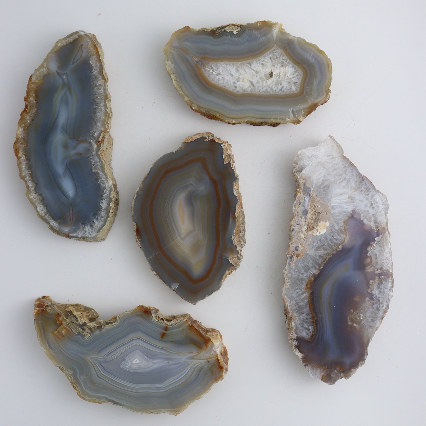 Thick Agate Slices - Mi Esperanza Minerals