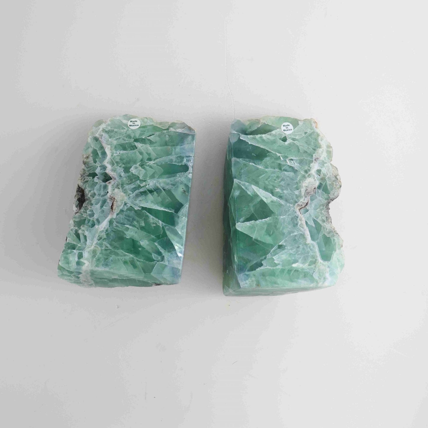 Fluorite Bookends A - Expert Wholesale and Supplier of Wholesale Crystals & Bulk Gemstones, ["Accessories","Mexico"]