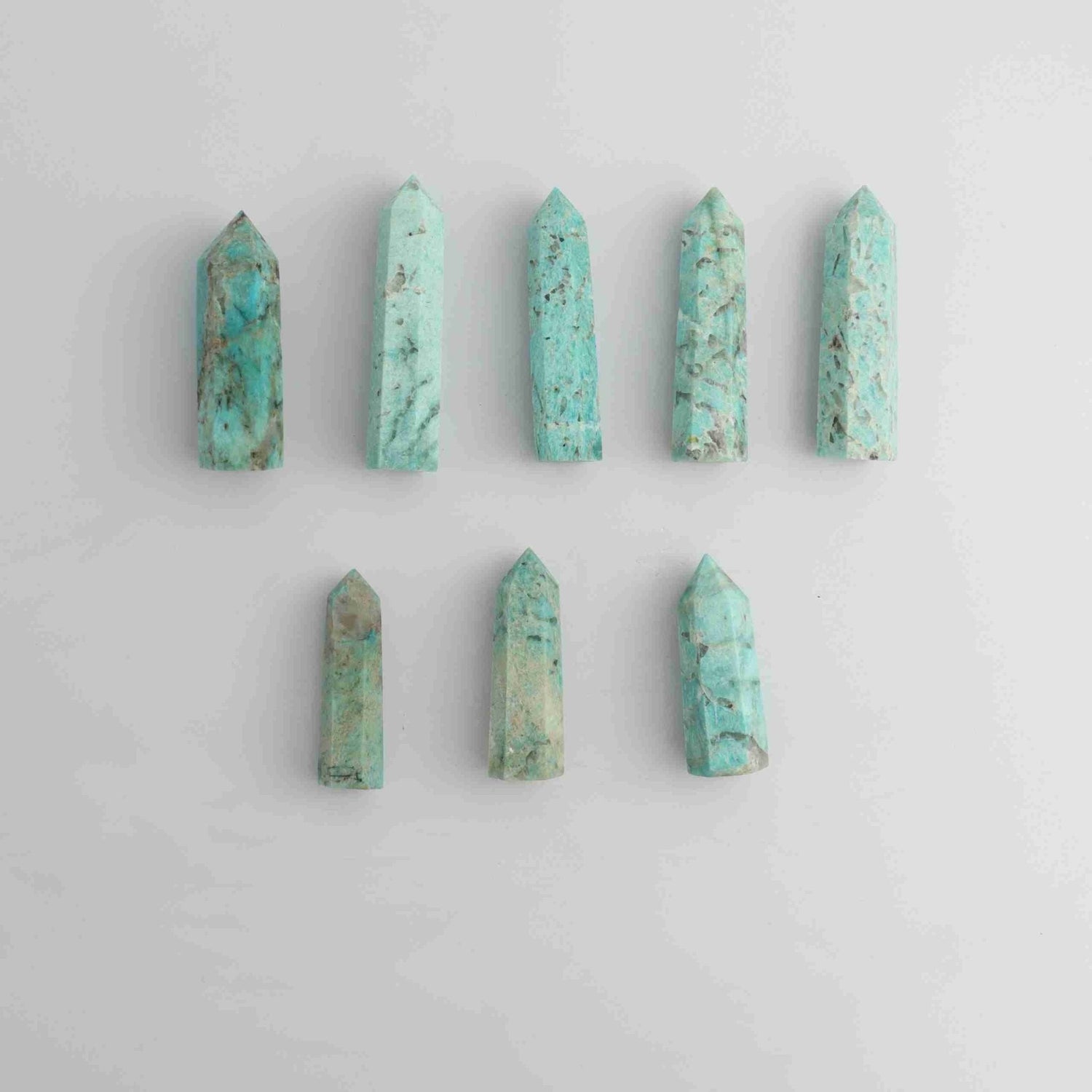 Half Kilo Amazonite Towers - Mi Esperanza Minerals