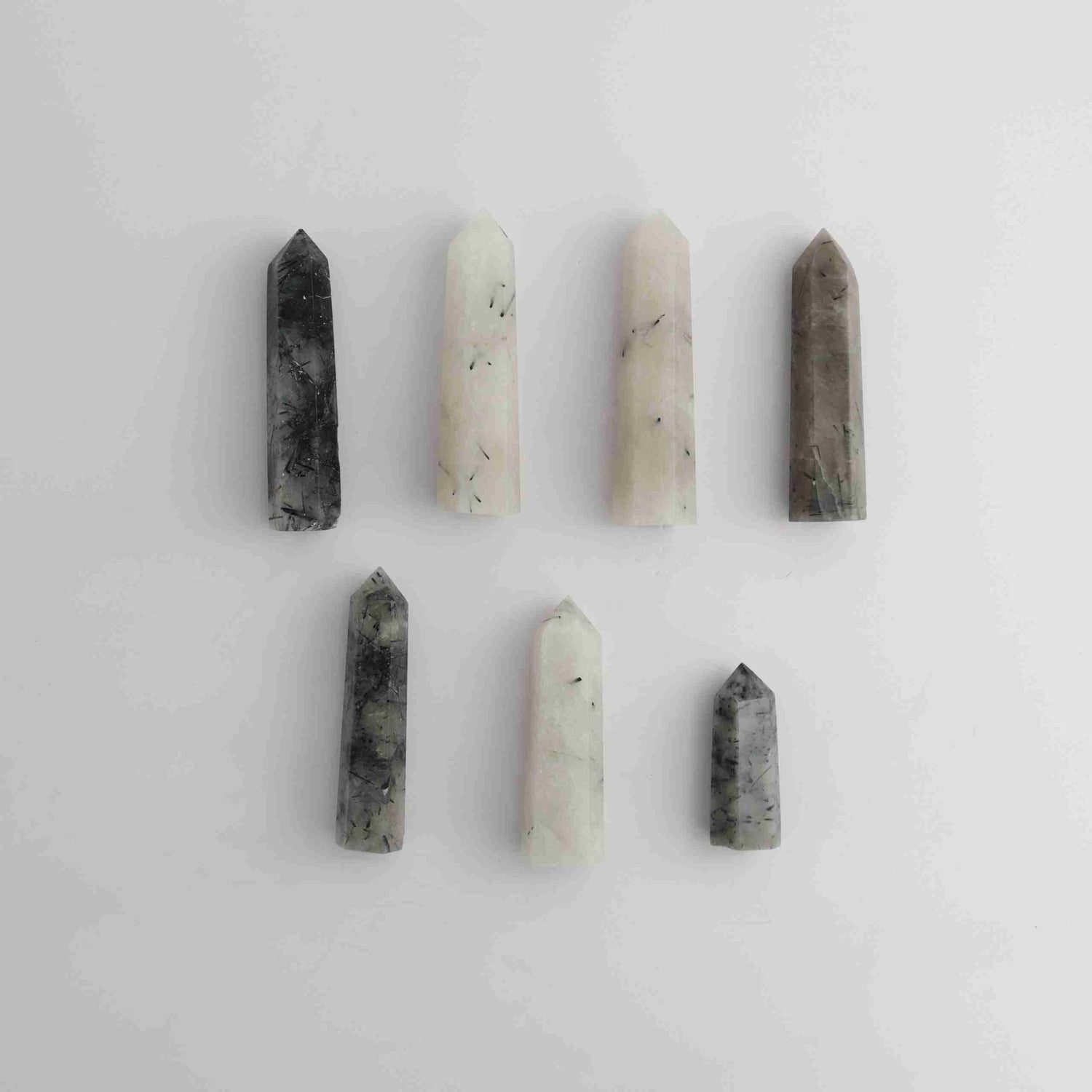 Half Kilo Tourmaline in Quartz Towers - Expert Wholesale and Supplier of Wholesale Crystals & Bulk Gemstones, ["China","close_50","Quartz","Tourmaline","Towers"]