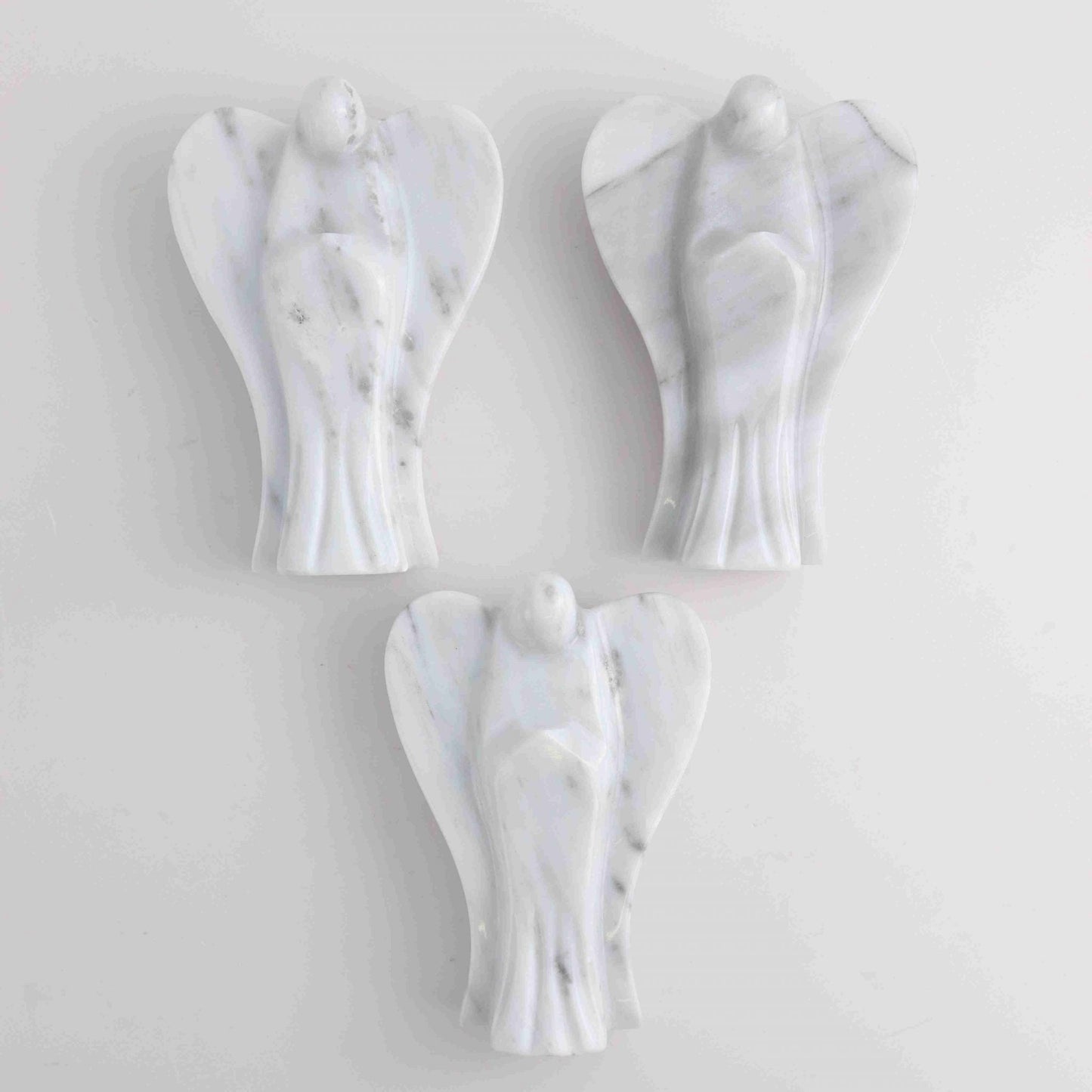 Marble Angel Large - Expert Wholesale and Supplier of Wholesale Crystals & Bulk Gemstones, ["Marble","Mexico","Mixed Carvings"]