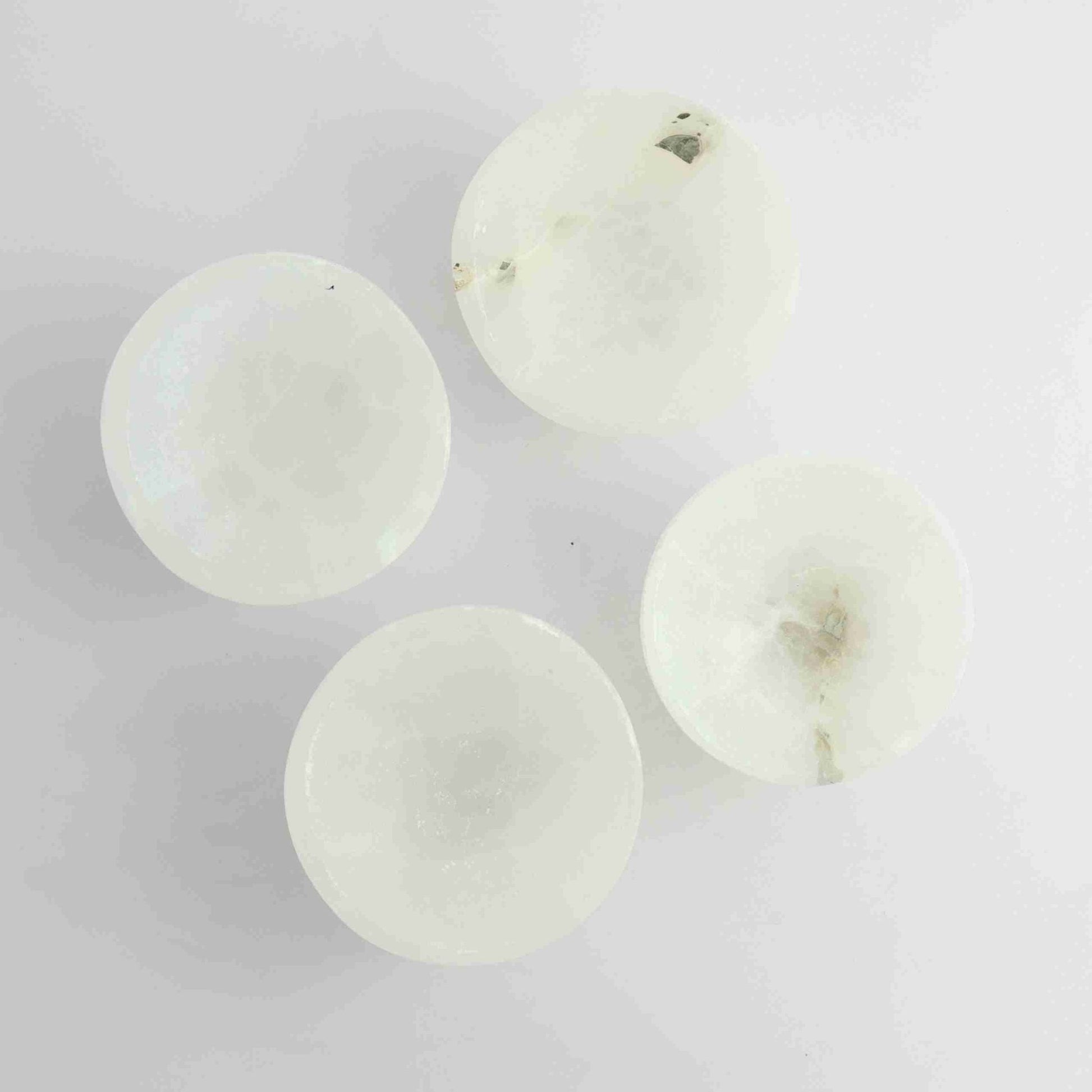 One - Selenite/Satin Spar Imperfect bowl with base - Expert Wholesale and Supplier of Wholesale Crystals & Bulk Gemstones, ["Bowls","Morocco","Selenite"]