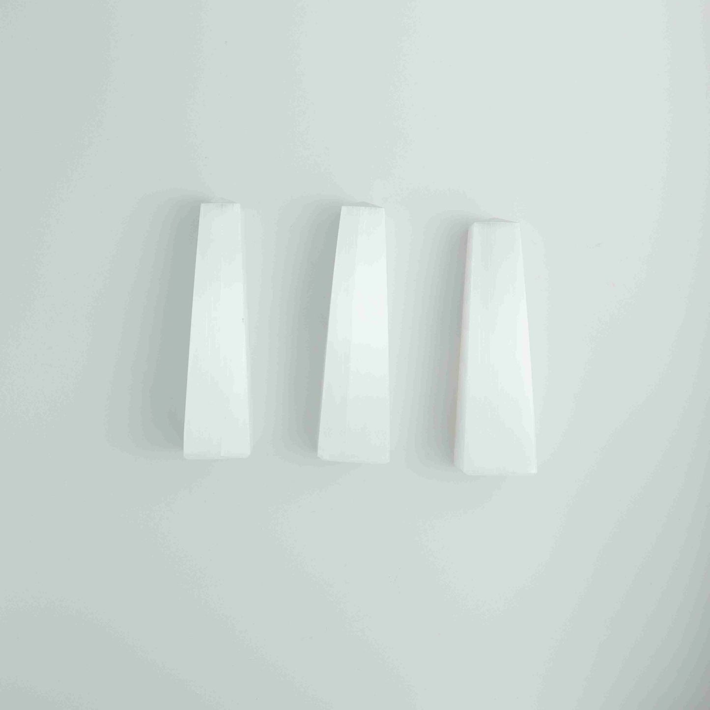 ONE Selenite/Satin Spar 15cm Tower - Expert Wholesale and Supplier of Wholesale Crystals & Bulk Gemstones, ["Morocco","Selenite","Towers"]