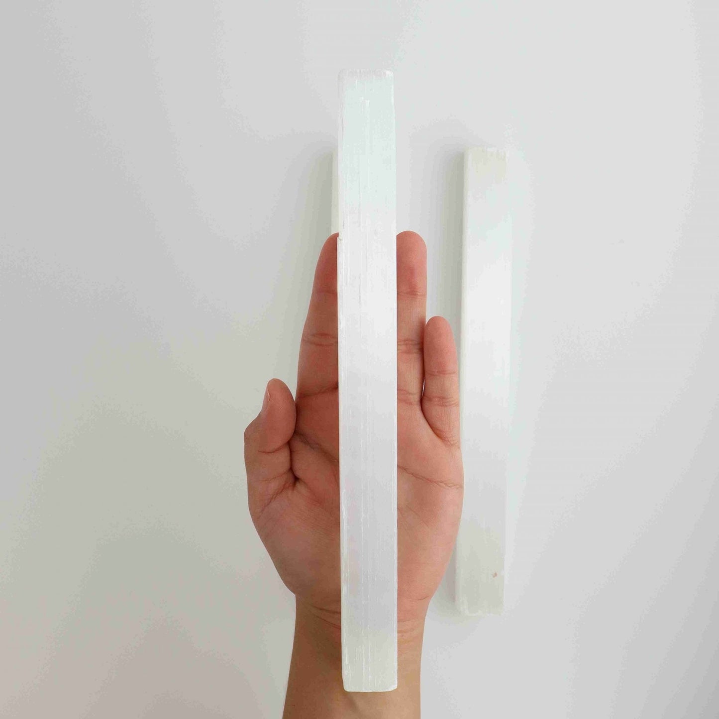 ONE Selenite/Satin Spar 25cm Stick - Expert Wholesale and Supplier of Wholesale Crystals & Bulk Gemstones, ["Morocco","Selenite"]
