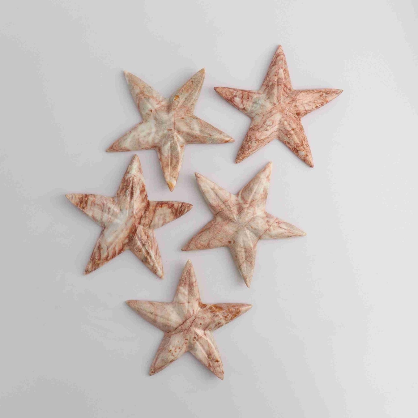 Pink Marble Starfish - Expert Wholesale and Supplier of Wholesale Crystals & Bulk Gemstones, ["Mexico"]