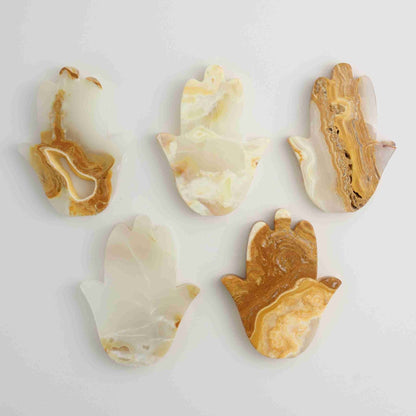 ONE Onyx Hamsa - Expert Wholesale and Supplier of Wholesale Crystals & Bulk Gemstones, ["Mexico","Mixed Carvings","Onyx"]